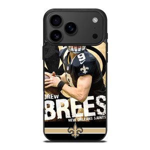 NEW ORLEANS SAINTS DREW BREES iPhone 17 Pro Max Case Cover