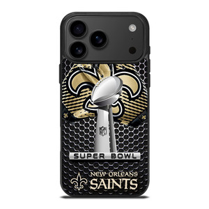 NEW ORLEANS SAINTS SUPER BOWL iPhone 17 Pro Max Case Cover NEW ORLEANS SAINTS SUPER BOWL iPhone 17 Pro Max Case Cover