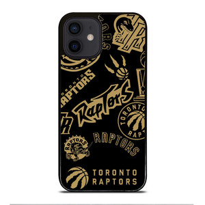 TORONTO RAPTORS LOGO COLLAGE iPhone 12 Mini Case Cover TORONTO RAPTORS LOGO COLLAGE iPhone 12 Mini Case Cover
