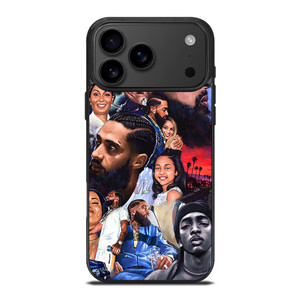 NIPSEY HUSSLE COLLAGE iPhone 17 Pro Max Case Cover