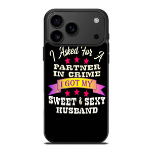 PARTNER IN CRIME HUSBAND iPhone 17 Pro Max Case Cover