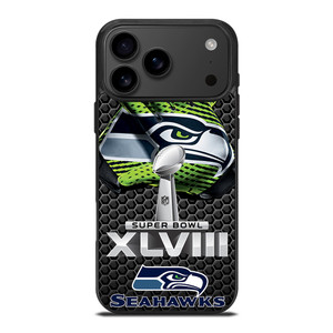 SEATTLE SEAHAWKS SUPER BOWL 48 iPhone 17 Pro Max Case Cover