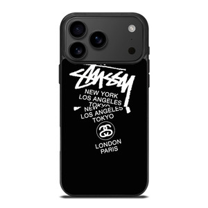 STUSSY METROPOLITAN iPhone 17 Pro Max Case Cover STUSSY METROPOLITAN iPhone 17 Pro Max Case Cover