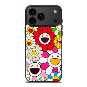 TAKASHI MURAKAMI FLOWERS 5 iPhone 17 Pro Max Case Cover TAKASHI MURAKAMI FLOWERS 5 iPhone 17 Pro Max Case Cover