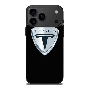 TESLA BLACK LOGO iPhone 17 Pro Max Case Cover TESLA BLACK LOGO iPhone 17 Pro Max Case Cover