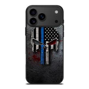 THIN BLUE LINE PUNISHER iPhone 17 Pro Max Case Cover THIN BLUE LINE PUNISHER iPhone 17 Pro Max Case Cover