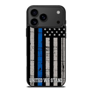 THIN BLUE LINE WE STAND iPhone 17 Pro Max Case Cover THIN BLUE LINE WE STAND iPhone 17 Pro Max Case Cover