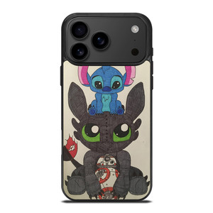 TOOTHLESS AND STITCH iPhone 17 Pro Max Case Cover TOOTHLESS AND STITCH iPhone 17 Pro Max Case Cover