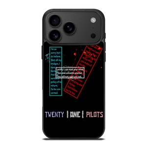 TWENTY ONE PILOTS LOGO iPhone 17 Pro Max Case Cover TWENTY ONE PILOTS LOGO iPhone 17 Pro Max Case Cover