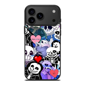UNDERTALE SANS COLLAGE iPhone 17 Pro Max Case Cover