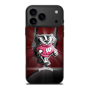 WISCONSIN BADGERS 2 iPhone 17 Pro Max Case Cover WISCONSIN BADGERS 2 iPhone 17 Pro Max Case Cover