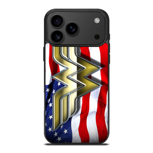 WONDER WOMAN AMERICAN iPhone 17 Pro Max Case Cover WONDER WOMAN AMERICAN iPhone 17 Pro Max Case Cover