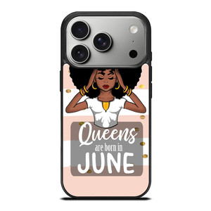 2BUNZ MELANIN POPPIN' ABA QUEEN iPhone 17 Pro Case Cover