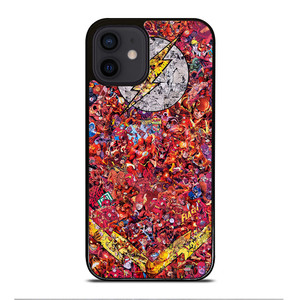 THE FLASH LOGO iPhone 12 Mini Case Cover THE FLASH LOGO iPhone 12 Mini Case Cover