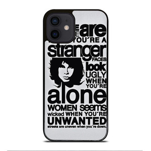 THE DOORS QUOTES iPhone 12 Mini Case Cover THE DOORS QUOTES iPhone 12 Mini Case Cover