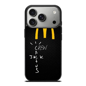 CACTUS JACK TRAVIS SCOTT MCDONALD'S METAL LOGO iPhone 17 Pro Case Cover