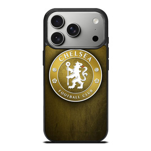 CHELSEA GOLD LOGO iPhone 17 Pro Case Cover