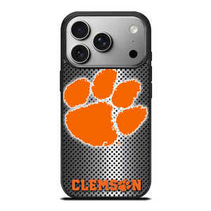 CLEMSON TIGERS METAL iPhone 17 Pro Case Cover