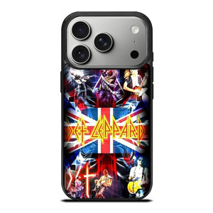 DEF LEPPARD MEMBERS iPhone 17 Pro Case Cover