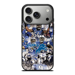 DETROIT LIONS PLAYER iPhone 17 Pro Case Cover