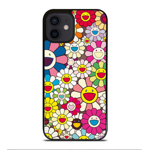 TAKASHI MURAKAMI FLOWERS 4 iPhone 12 Mini Case Cover TAKASHI MURAKAMI FLOWERS 4 iPhone 12 Mini Case Cover