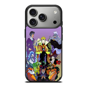 DISNEY PRINCESS VILLAINS 1 iPhone 17 Pro Case Cover