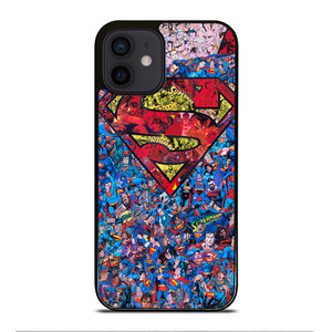 SUPERMAN SUPERHERO LOGO iPhone 12 Mini Case Cover SUPERMAN SUPERHERO LOGO iPhone 12 Mini Case Cover
