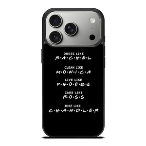 FRIENDS TV SERIES QUOTES iPhone 17 Pro Case Cover