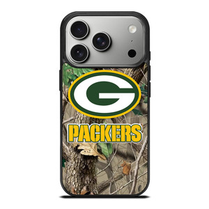 GREEN BAY PACKERS TREE CAMO iPhone 17 Pro Case Cover