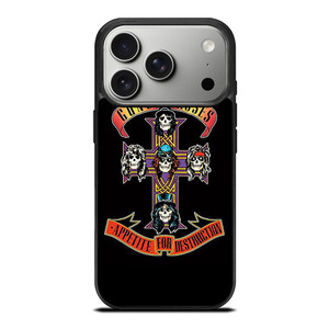 GUNS N' ROSES APPETITE LOGO iPhone 17 Pro Case Cover