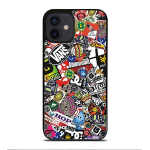 STICKER BOMB DC iPhone 12 Mini Case Cover