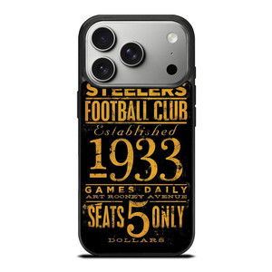 PITTSBURGH STEELERS 1933 FANS iPhone 17 Pro Case Cover