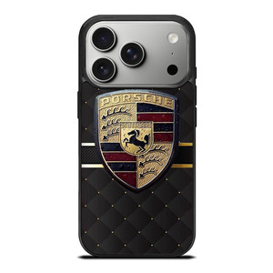 PORSCHE GOLD iPhone 17 Pro Case Cover