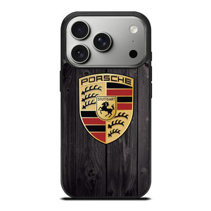 PORSCHE WOODEN iPhone 17 Pro Case Cover