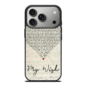 RASCAL FLATTS LYRIC iPhone 17 Pro Case Cover