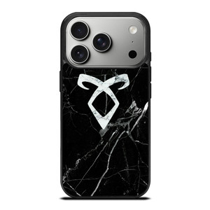 SHADOWHUNTER ANGELIC MARBLE LOGO iPhone 17 Pro Case Cover
