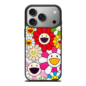 TAKASHI MURAKAMI FLOWERS 5 iPhone 17 Pro Case Cover TAKASHI MURAKAMI FLOWERS 5 iPhone 17 Pro Case Cover