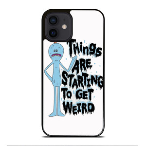 RICK AND MORTY GET WEIRD iPhone 12 Mini Case Cover