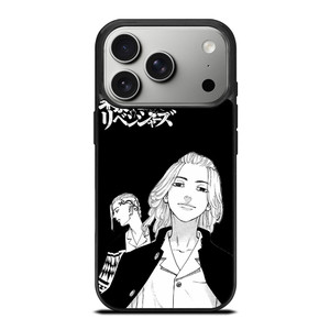 TOKYO REVENGERS BLACK WHITE iPhone 17 Pro Case Cover TOKYO REVENGERS BLACK WHITE iPhone 17 Pro Case Cover