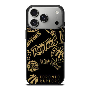 TORONTO RAPTORS LOGO COLLAGE iPhone 17 Pro Case Cover