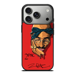 TUPAC 2PAC RAPPER 3 iPhone 17 Pro Case Cover