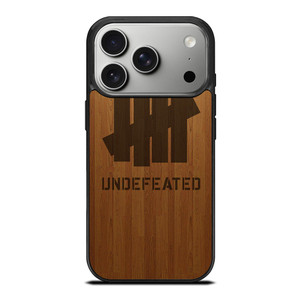 UNDEFEATED WOODEN iPhone 17 Pro Case Cover UNDEFEATED WOODEN iPhone 17 Pro Case Cover