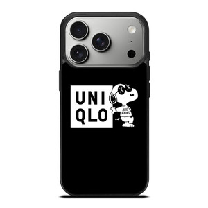 UNIQLO SNOOPY LOGO iPhone 17 Pro Case Cover UNIQLO SNOOPY LOGO iPhone 17 Pro Case Cover