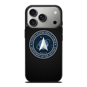 UNITED STATES SPACE CORPS USSC CARBON LOGO iPhone 17 Pro Case Cover