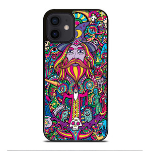 PSYCHEDELIC VISUALS WIZARD iPhone 12 Mini Case Cover PSYCHEDELIC VISUALS WIZARD iPhone 12 Mini Case Cover