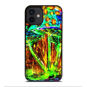 PSYCHEDELIC VISUALS MUSHROOM iPhone 12 Mini Case Cover PSYCHEDELIC VISUALS MUSHROOM iPhone 12 Mini Case Cover