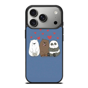 WHO WE BEAR PANDA BEAR iPhone 17 Pro Case Cover WHO WE BEAR PANDA BEAR iPhone 17 Pro Case Cover