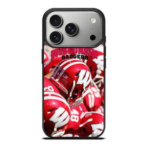 WISCONSIN BADGERS PRIDE iPhone 17 Pro Case Cover WISCONSIN BADGERS PRIDE iPhone 17 Pro Case Cover