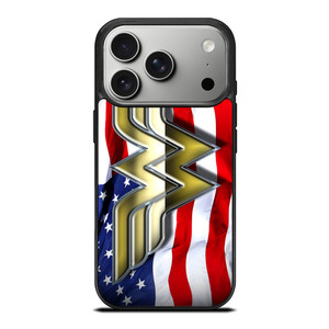 WONDER WOMAN AMERICAN iPhone 17 Pro Case Cover WONDER WOMAN AMERICAN iPhone 17 Pro Case Cover