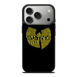 WU TANG CLAN HIP HOP iPhone 17 Pro Case Cover WU TANG CLAN HIP HOP iPhone 17 Pro Case Cover